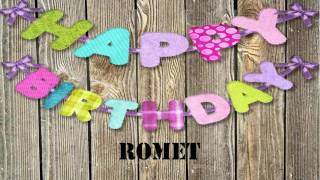 Romet Birthday Wishes