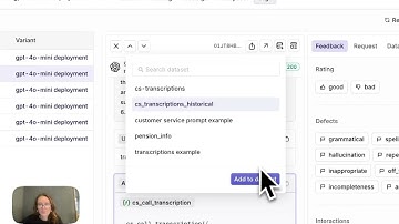 How to Create a Curated Dataset Based on Real Historical Data in Orq.ai