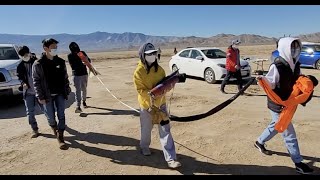 NASA SL Full-Scale Rocket Launch #1 - Team LALC from YEA Net Worth