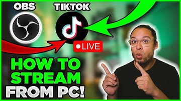 OBS STUDIO : How To Livestream To TikTok From Your PC