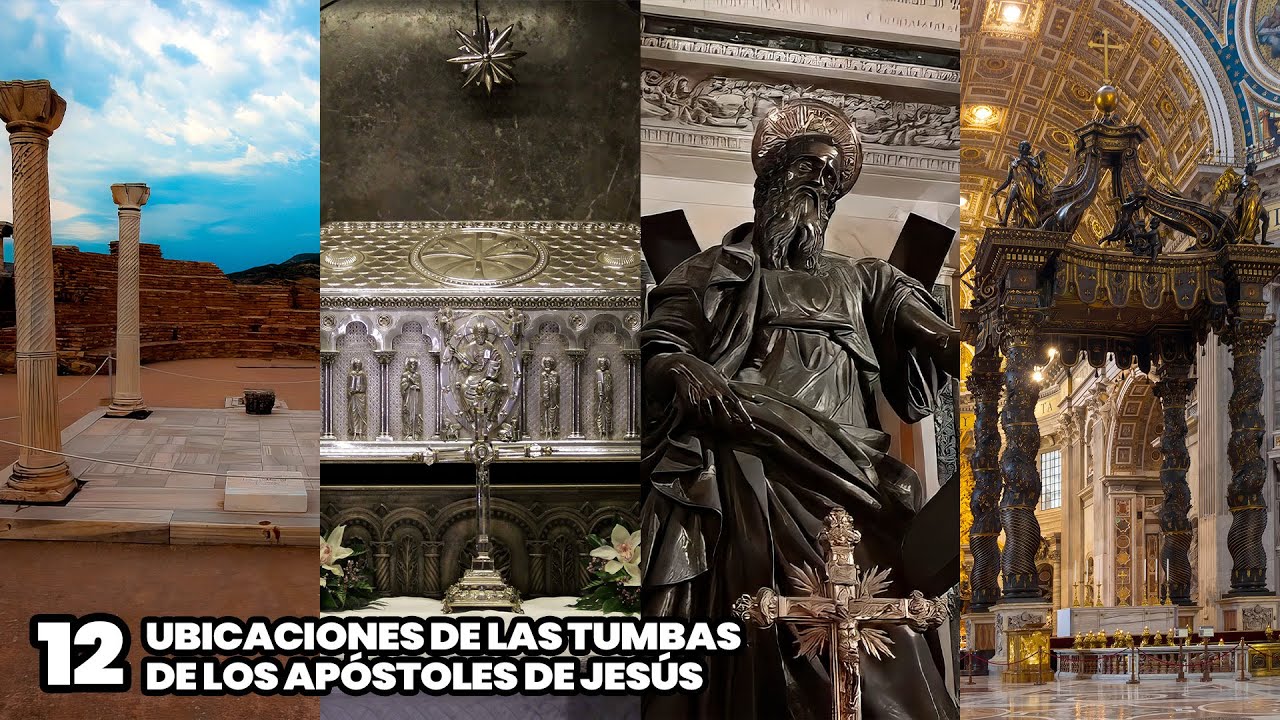 Las 12 Ubicaciones de las Tumbas de los Apóstoles de Jesús | Las Tumbas de los Santos Discípulos