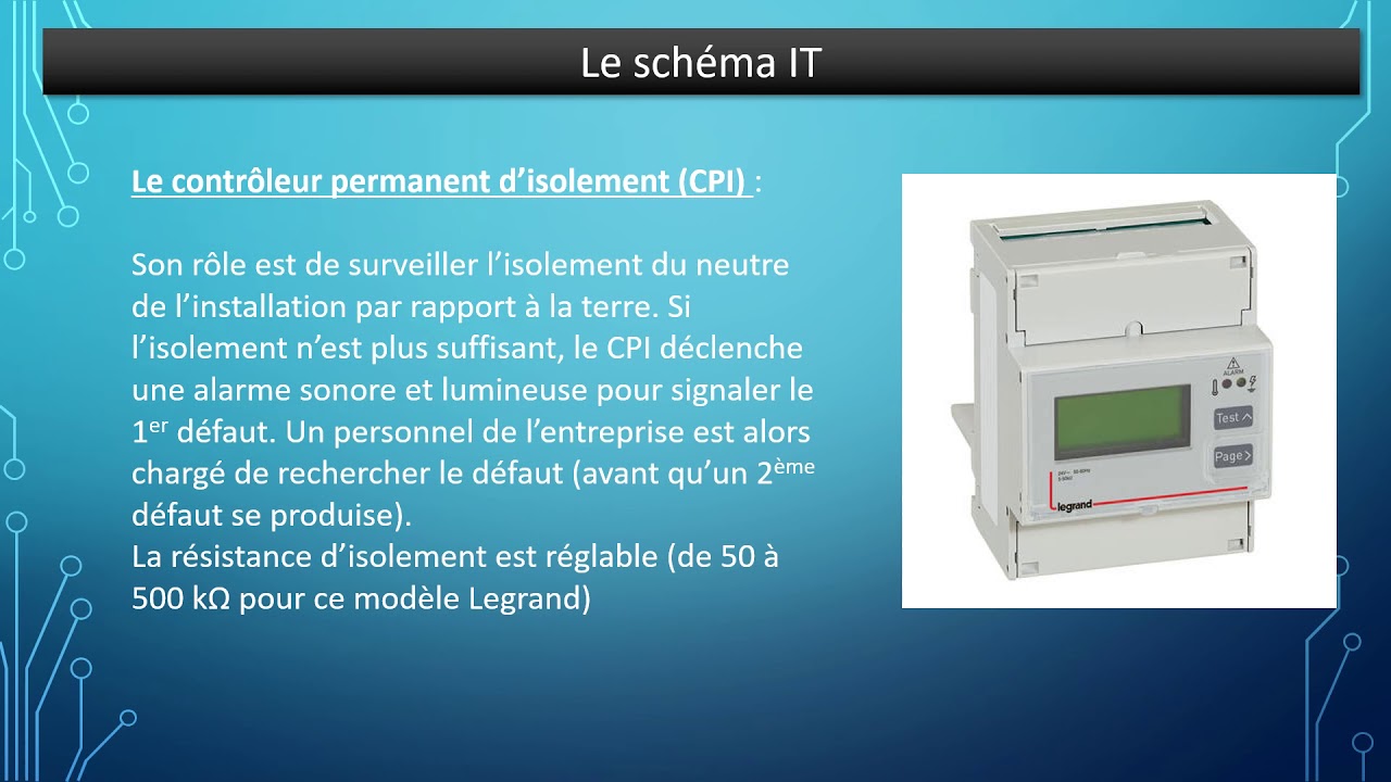 Schéma de liaison à la terre IT