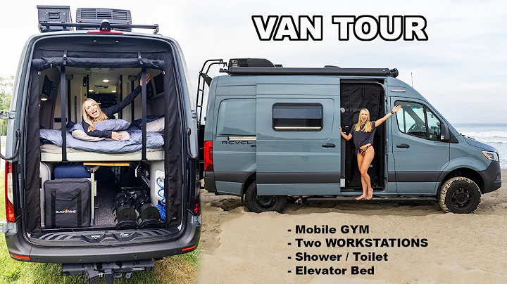 VAN TOUR | Winnebago Revel 4x4 2021 (Our VAN LIFE ...