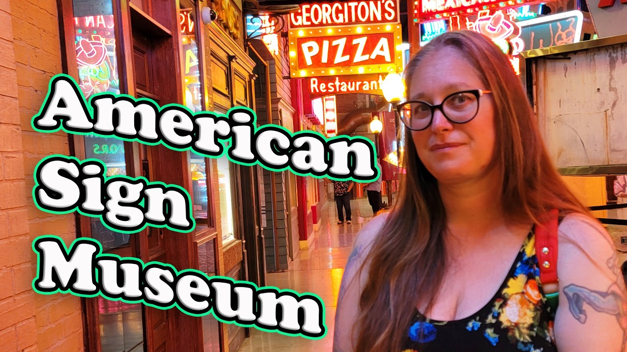 American Sign Museum - Full Tour - Giant Collection of Vintage Neo - Cincinnati, Ohio
