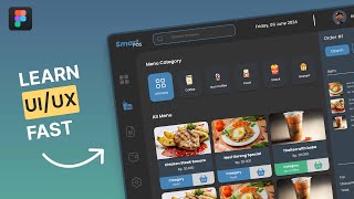 Point Of Sale (POS SYSTEM) UI Design wireframe in Figma | Figma Tutorial