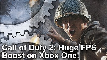 Call of Duty 2: Xbox One vs Xbox 360 Gameplay Frame-Rate Test