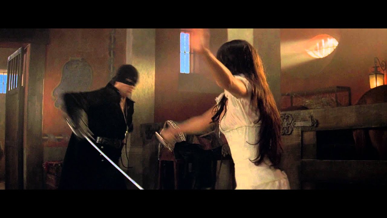 The Mask Of Zorro Antonio Banderas Catherine Zeta Jones YouTube
