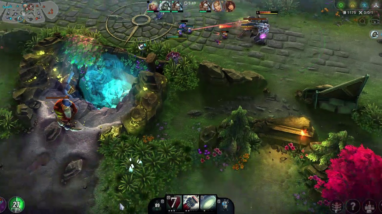 Playing vainglory on steam!!! #1