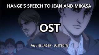 THAW ANIME VERSION - HANGE'S SPEECH TO JEAN AND MIKASA OST - ATTACK ON TITAN 84 OST