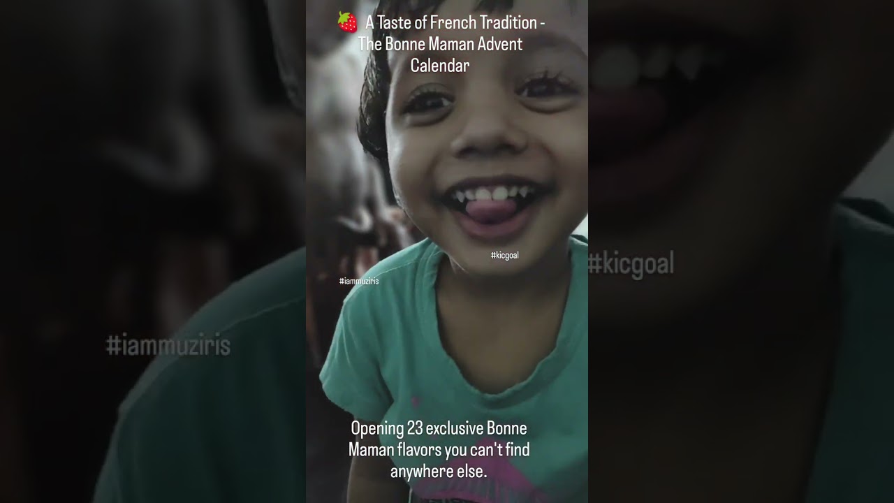 ​🍓  A Taste of French Tradition - The Bonne Maman Advent Calendar 