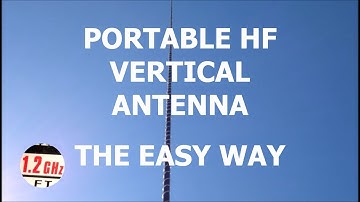 Multiband HF portable antenna, the easy way.