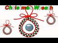 How to Make Christmas Wreath from Paracord World of Paracord Tutorials DIY