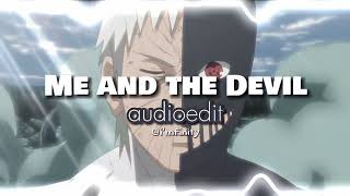 Me And The Devil - Soapskin Edit Audio