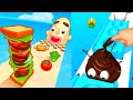 Sandwich Runner VS Pop Run 3D - All Levels Complete! 🍔🏃‍♂️