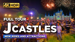 Full Tour of J CASTLES Batangas | NEW ATTRACTIONS at the BIGGEST Immersive Park in the Philippines