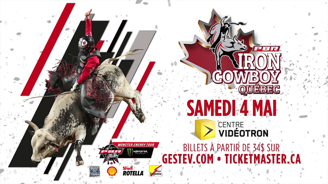 PBR Monster Energy Tour Iron Cowboy - Quebec - May 4, 2019