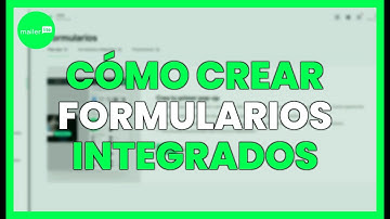 Cómo CREAR FORMULARIOS integrados para tus campañas de EMAIL MARKETING - MAILERLITE