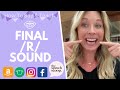 HOW TO SAY THE “ER” SOUND: Vocalic R, Final R, OR,  AIR, OR, EAR, AR Sounds, At Home Speedy Speech