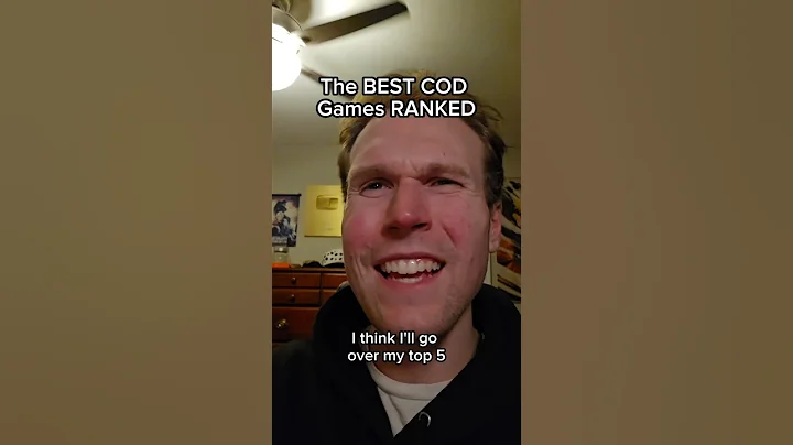 The BEST COD Games RANKED #shorts