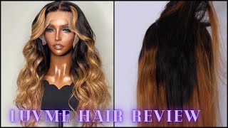 LUVME Hair Review | Beyon-Celebrity Style Ombre Frontal Lace Wig