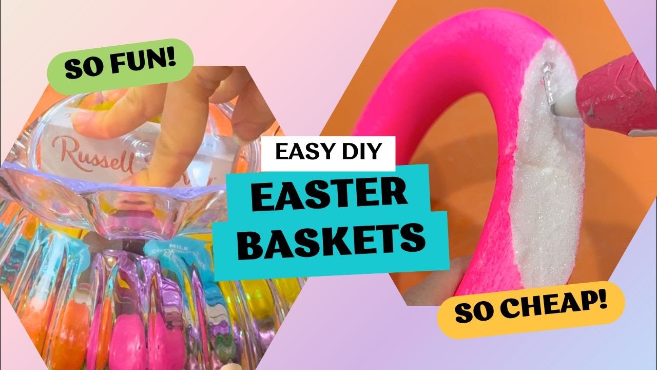 2 Easy DIY Easter Baskets 🐰 - YouTube