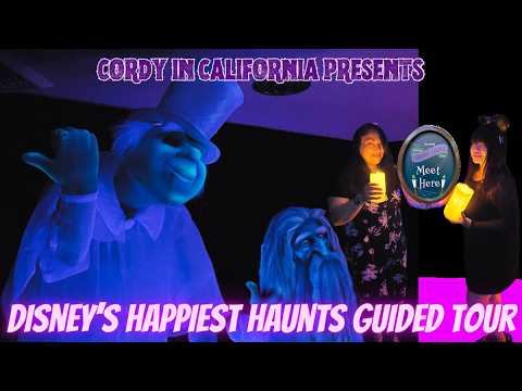 DISNEYLAND IS HAUNTED! HAPPIEST HAUNTS GUIDED TOUR 2024 - YouTube
