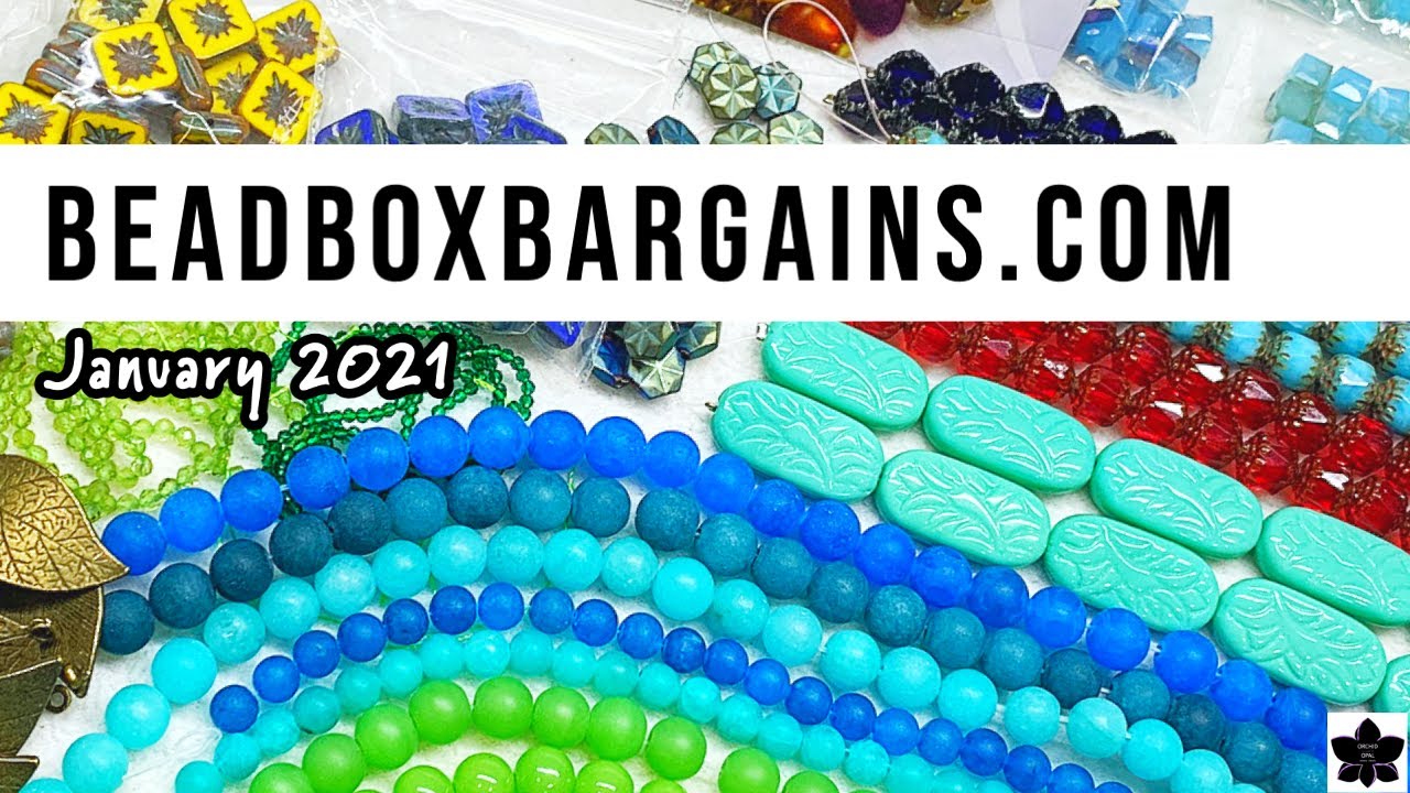 Bead Box Bargains Jewelry Making Haul January 2021 YouTube
