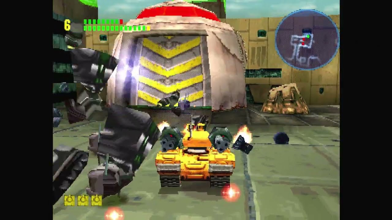 Tiny Tank  (PS1) Gameplay 