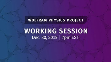 Wolfram Physics Project: Working Session Monday, Dec. 30, 2019 [Manifolds]