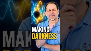 Two Light Beams Can Create Darkness. @MathAndScience