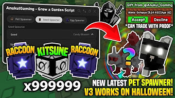 [🦴] NEW PET SPAWNER! 🤑 Grow a Garden 🌶️ Script! • No Key 🔥 *UNPATCHED* 🌈 100% Work ✅ - Anukul Hub V3
