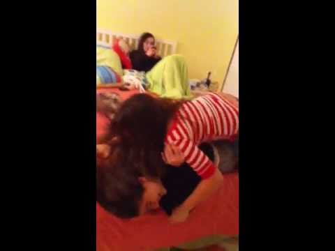 Rosy getting beat up by her little sister - YouTube.