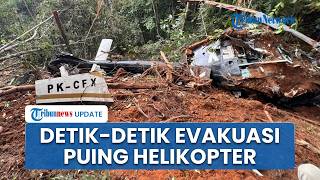 Detikdetik Evakuasi Jenazah Dan Puing Helikopter Pkcfx Jatuh Di Kalbar Tim Hadapi Medan Terjal