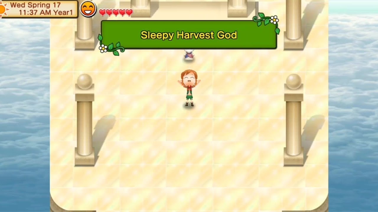 Sleepy Harvest God Harvest Moon Seeds of Memories (Harvest God