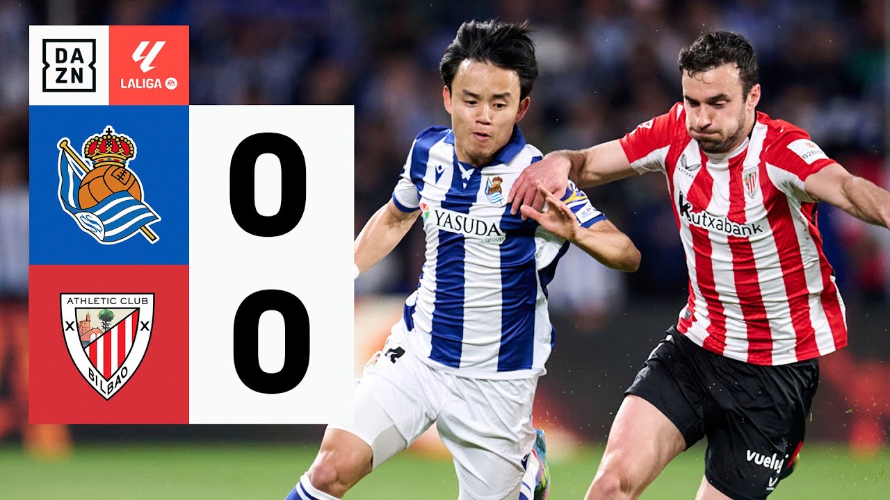 Real Sociedad vs Athletic Club (0-0) | Resumen | Highlights LALIGA EA ...