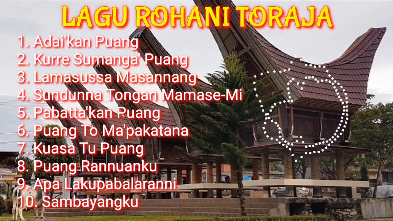 LAGU ROHANI  TORAJA