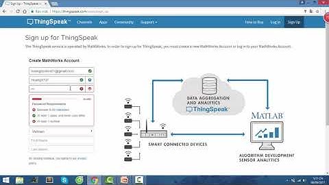 Hệ thống IOT theo dõi Nhiệt độ & Độ ẩm sử dụng Esp8266 & Thingspeaks.com- Rất chi tiết(Part 1)