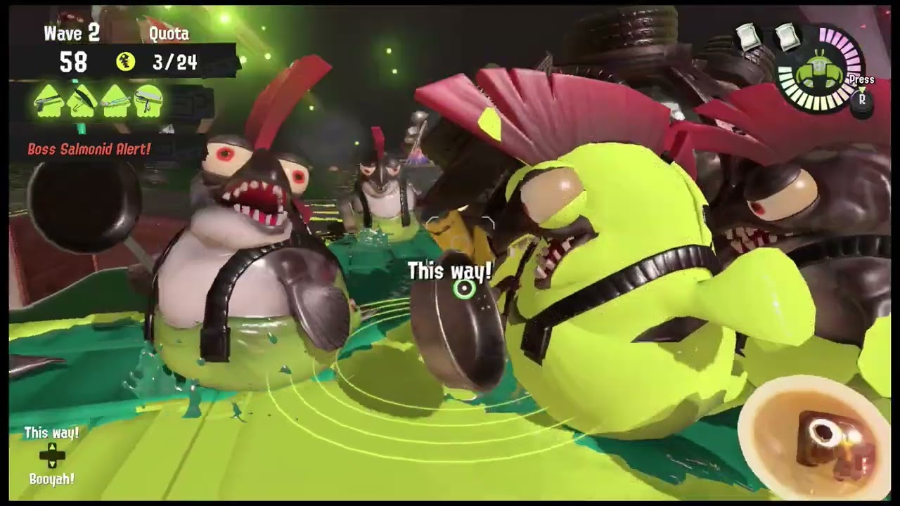 Inkblot Art Academy Horroboros Big Run ResultSplatoon 3 