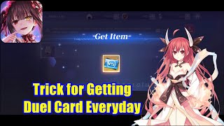 How to Get 6 Duel Card in a Day [GUIDE] | Date A Live Spirit Pledge Global screenshot 2