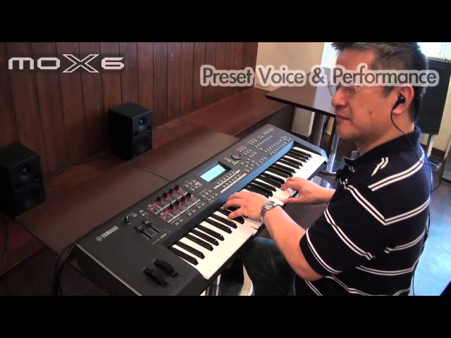 Yamaha MOX6 Demo 1/2 : Voice & Performance - YouTube