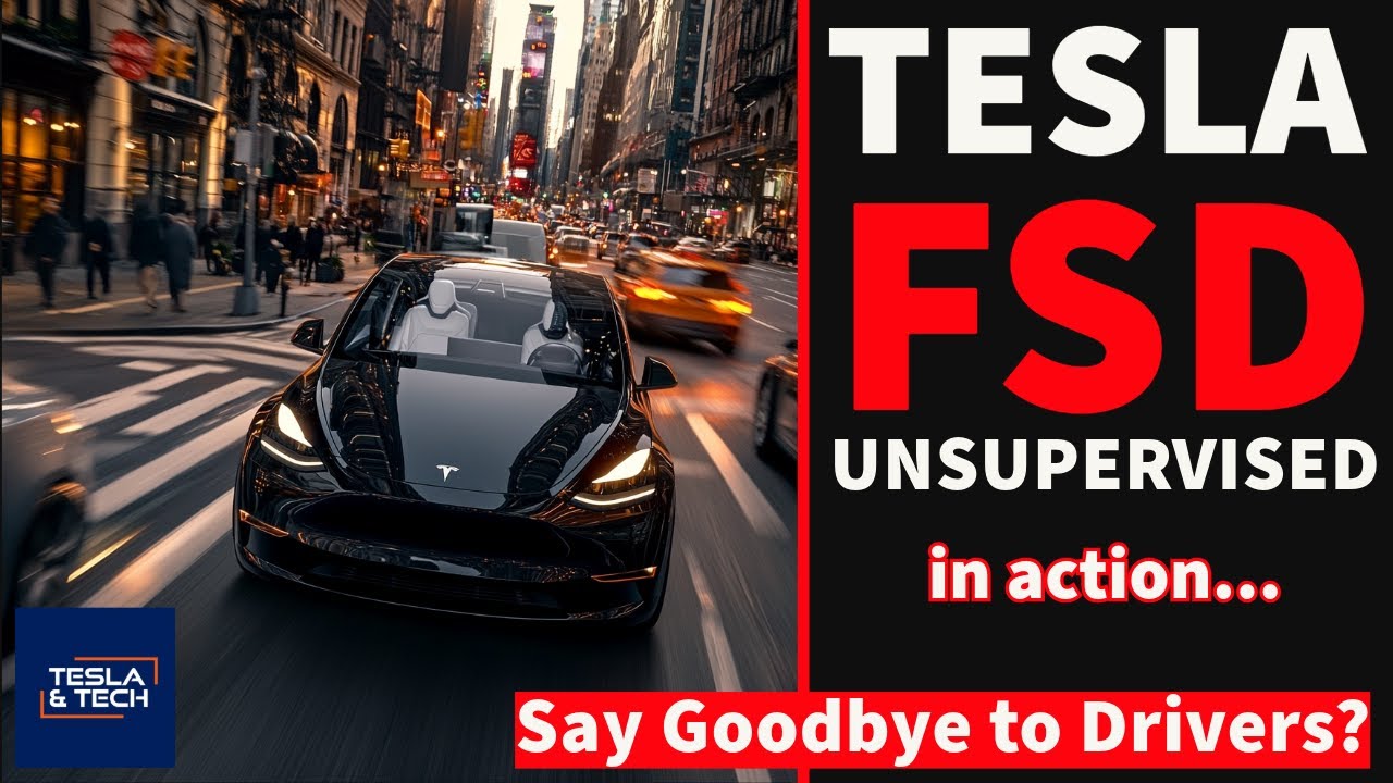 Tesla FSD Unsupervised: The Future is Here!