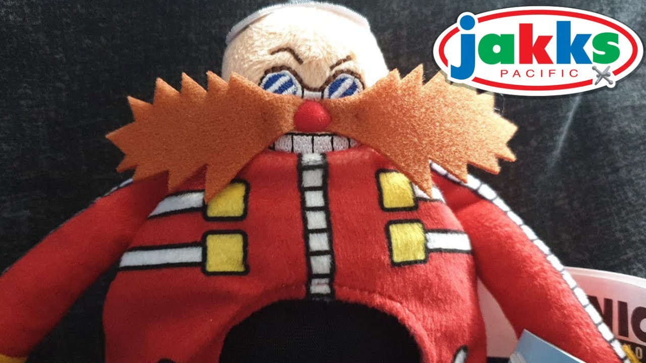 Sonic The Hedgehog DR. Robotnik Plush Review (Jakk's Pacific Wave 4)