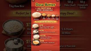 Dosa better ingredients #food #curryleaves #healthyfood