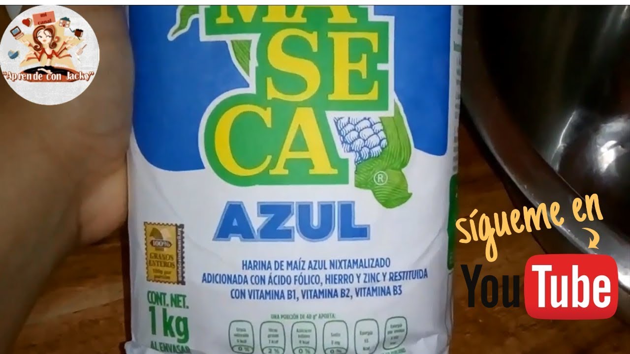 "TORTILLAS AZULES MASECA" YouTube