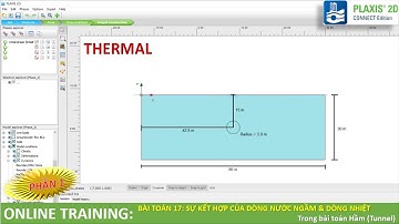 [Plaxis 2D] - Bài toán 17: Phân tích Kết hợp giữa Dòng Nước Ngầm và Dòng Nhiệt | @NGUYENQUOCTOI