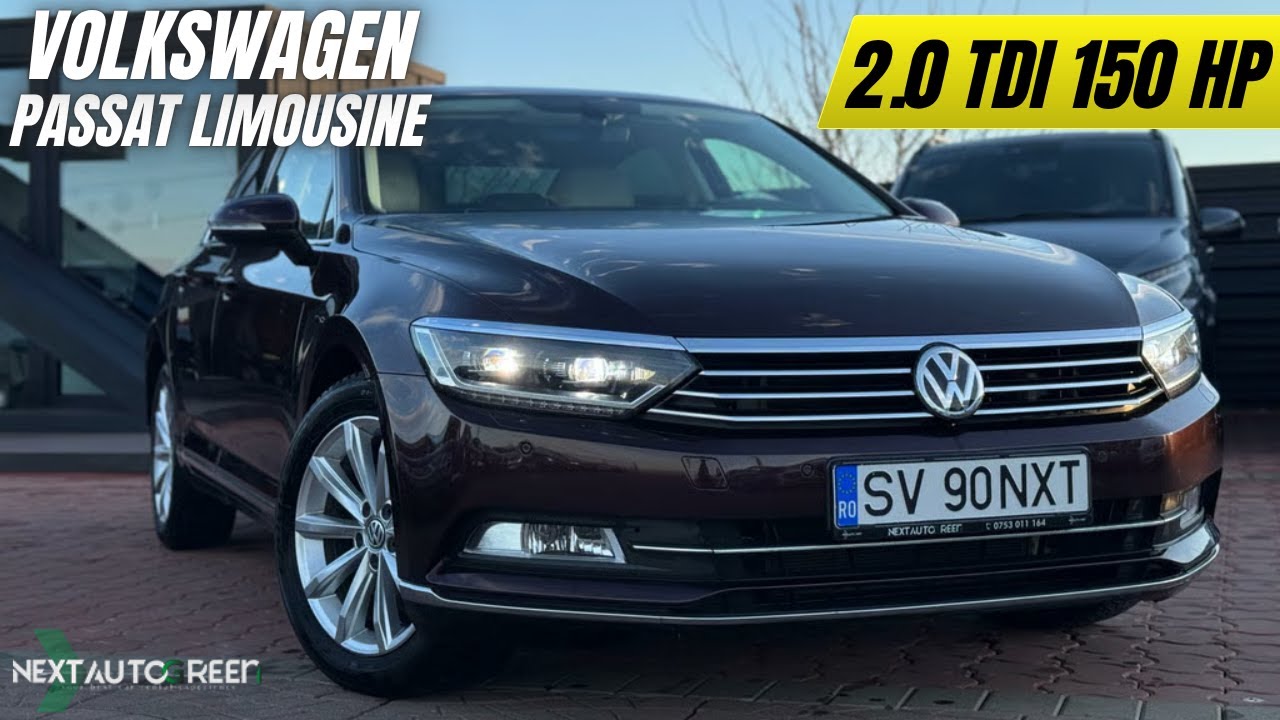 🎥 POV Test Drive Volkswagen Passat B8 2.0 TDI 150 CP | Limuzină Business Diesel