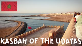 ?? Rabat Kasbah of Udayas | Morocco Walking Tour 4K
