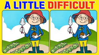 🧠🧩Spot the Difference : Brain Teasers 《A Little Difficult》