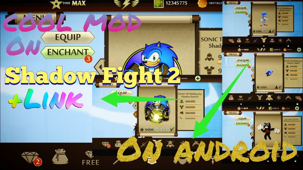 КРУТОЙ МОД НА ️ SHADOW FIGHT 2 + LINK ️