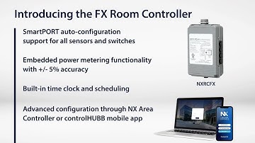 NX Lighting Controls FX Room Controller by Current Lighting